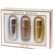 Подарочный набор Carolina Herrera 212 VIP 3 по 30мл (Vip+Vip Rose+Vip Club) (лицензия)