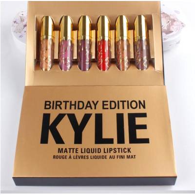 Набор матовых помад Kylie Birthday Edition 6 штук