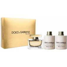 Подарочный набор Dolce & Gabbana The One (edp 30ml+b/l 120ml+30ml+soap) (лицензия)