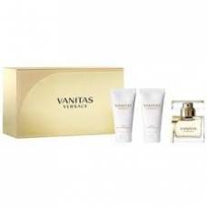Подарочный набор Versace Vanitas (edp 4.5ml+b/l 25ml+ s/g 25ml) (лицензия)