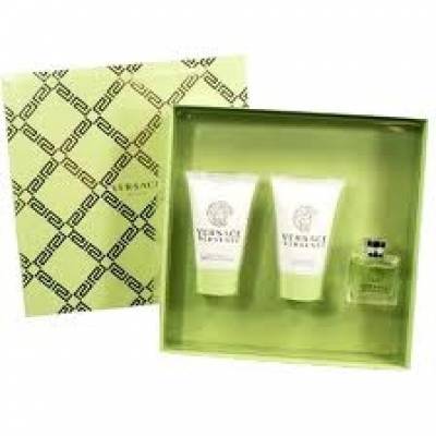 Подарочный набор Versace Versense (edt 5ml+b/l 25ml+ s/g 25ml) (лицензия)